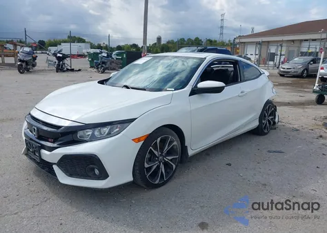 2018 Honda Civic Si z USA, uszkodzony, nr VIN 2HGFC3A52JH751063